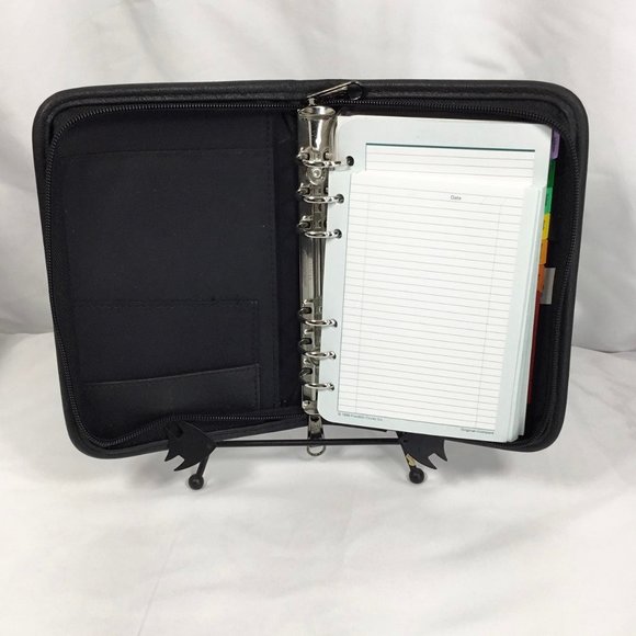 Leeds 6 Ring Compact Planner Organizer - Picture 9 of 12